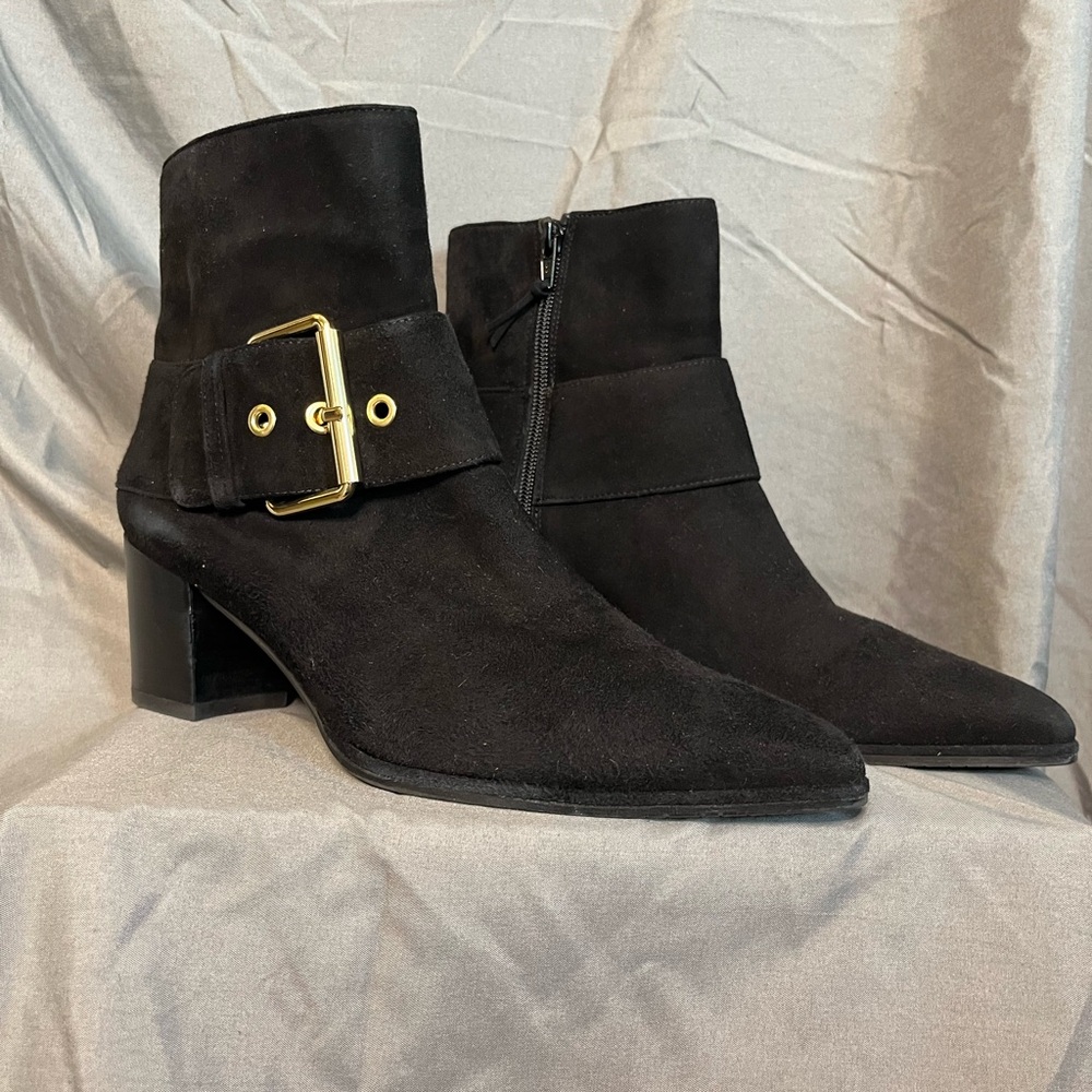 Stuart Weitzman Buckler Booties Size 9 - image 1